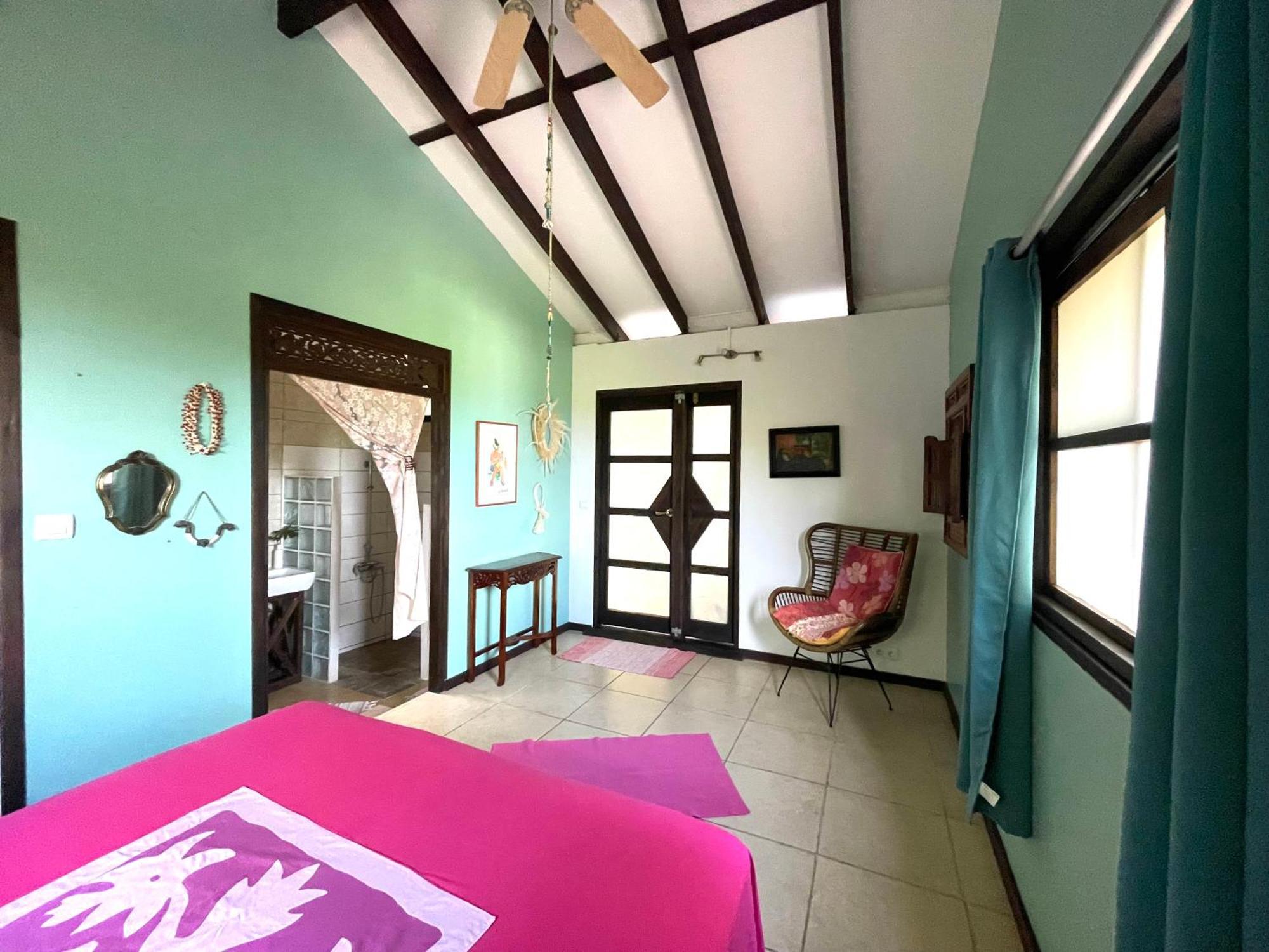 Appartement Fare Mato Tahaa à Patio  Extérieur photo