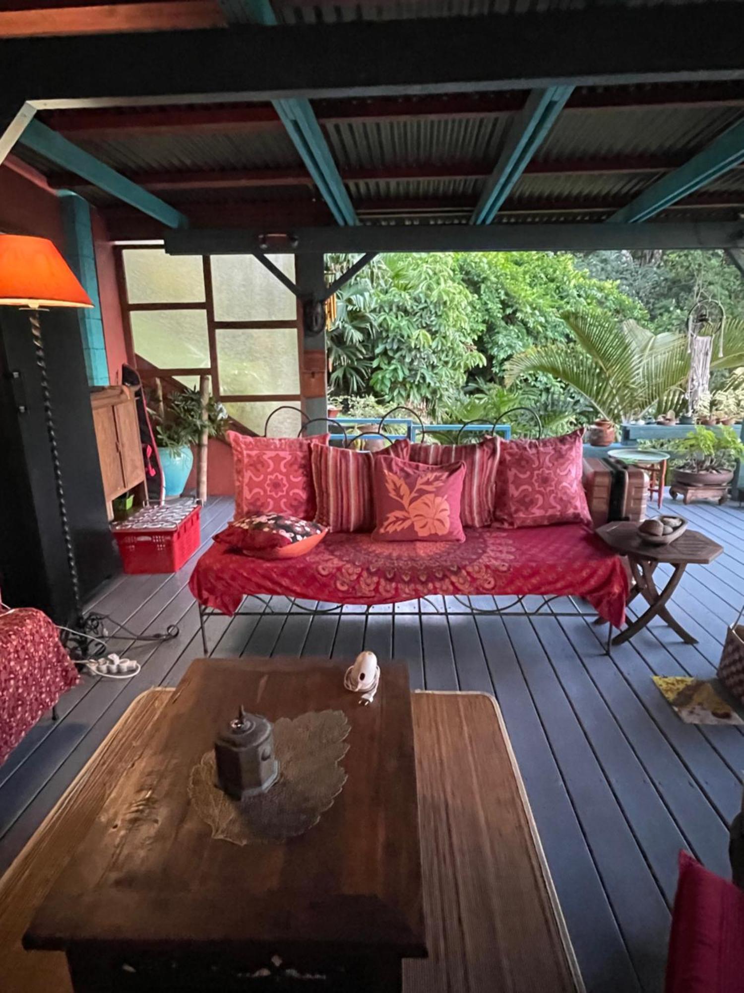Appartement Fare Mato Tahaa à Patio  Extérieur photo