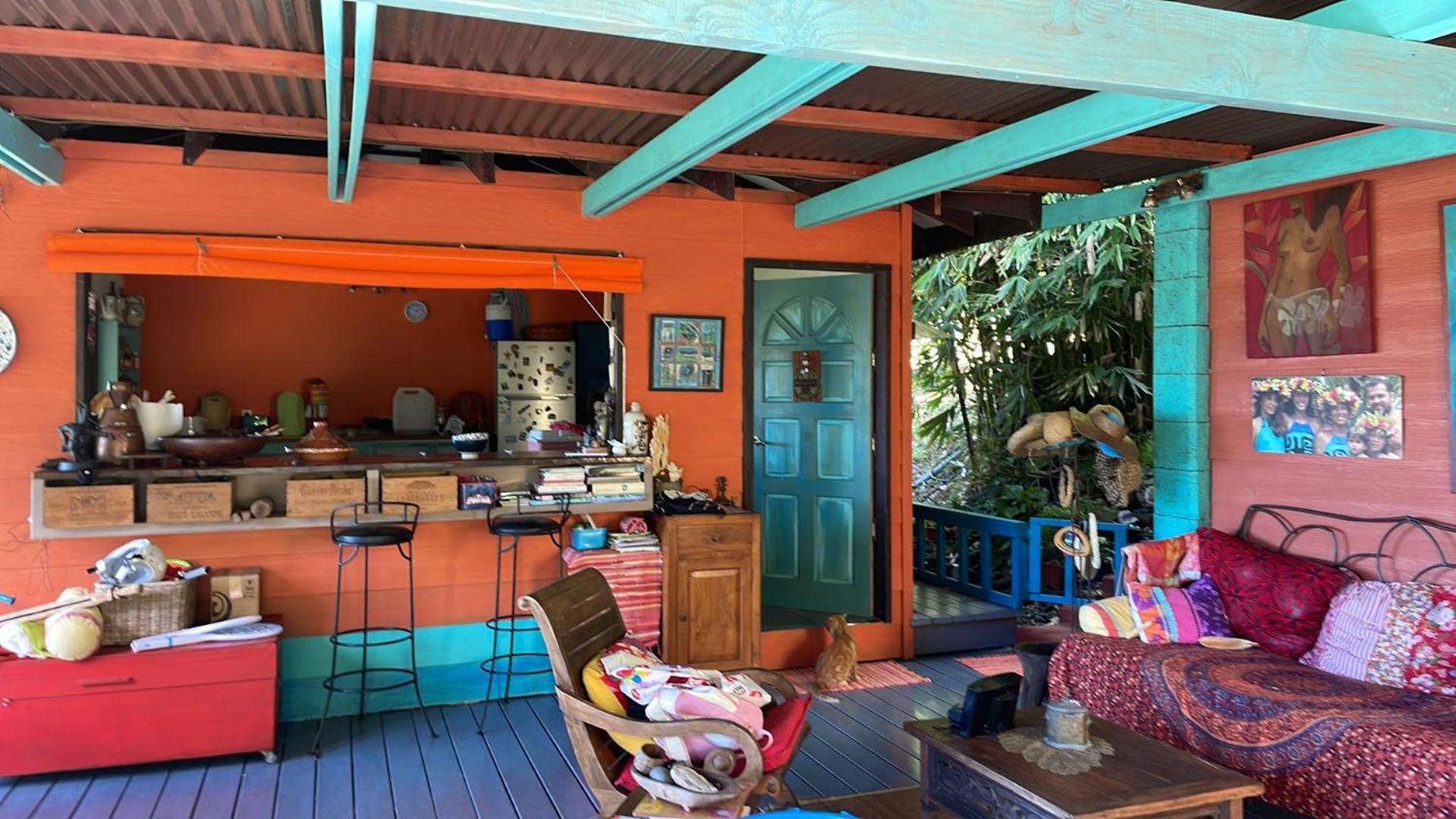 Appartement Fare Mato Tahaa à Patio  Extérieur photo